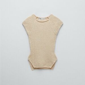 Zara Cream Knit Sweater